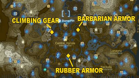 Zelda: Tears Of The Kingdom - Misko's Treasures Armor Locations - GameSpot