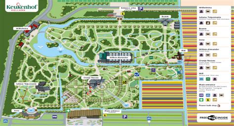 Amsterdam Keukenhof Garden Map - Bios Pics