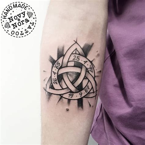 Triskelion Tattoo Design | Celtic Knot Arm Tattoo