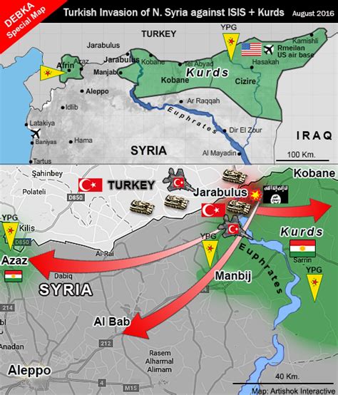 Turkey’s Syrian Invasion Kicks off Wide-Ranging Intervention - DEBKAfile