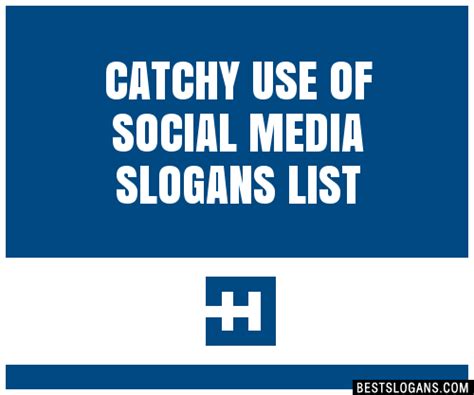 100+ Catchy Use Of Social Media Slogans 2024 + Generator - Phrases ...