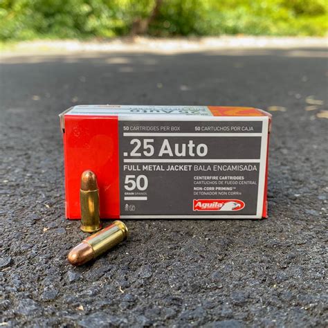 25 ACP Auto 50gr FMJ (Aquila) - Ammo Direct