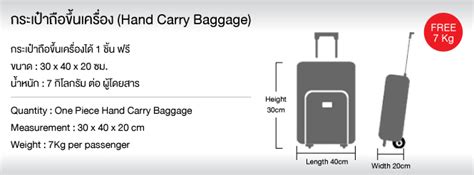 Baggage Information, Cabin and Checked | Thai Lion Air