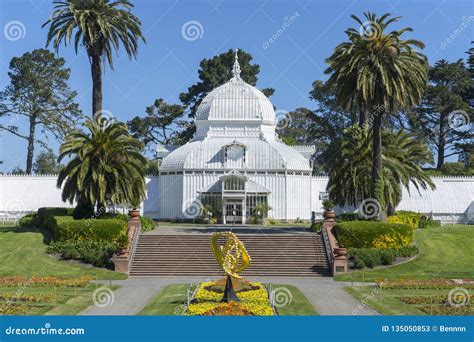 Conservatory of Flowers at Golden Gate Park Stock Image - Image of ...