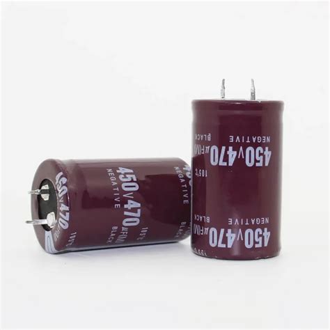 Free shipping 20PCS 450V 470uF 35x50mm Electrolytic capacitors.-in ...