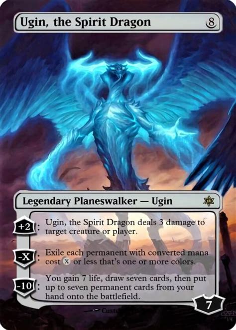 Ugin, The Spirit Dragon | Magic The Gathering Proxy Cards