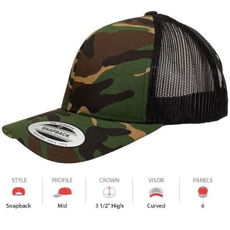 Yupoong Classic Retro Trucker Camo | Work In It