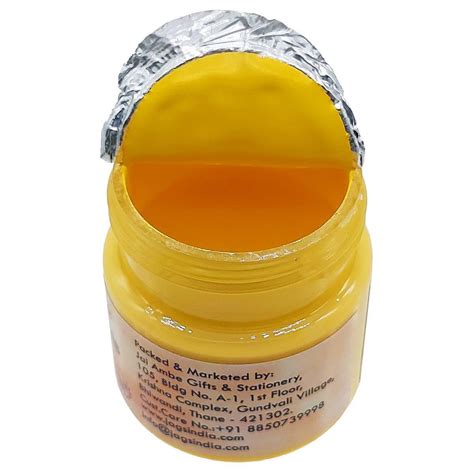 Resin Art Pigments 20ml (Pastel Golden Yellow)