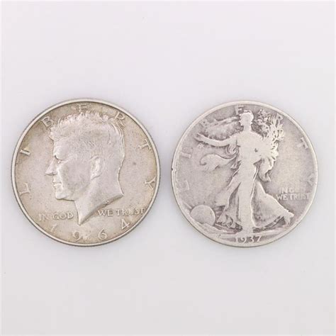 2 US Silver Half Dollar | Property Room