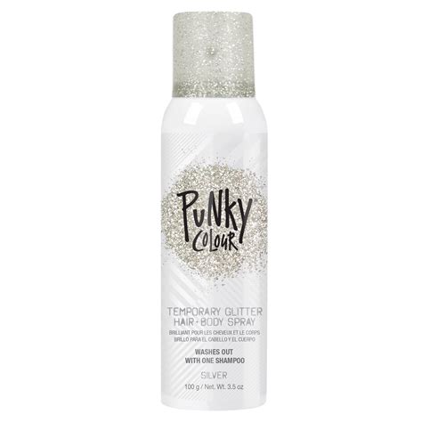 PUNKY TEMPORARY HAIR COLOR SPRAY SILVER 3.5oz - Walmart.com