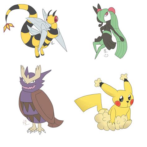 Fast pokemon fusion #1 by mawiiee228 on DeviantArt