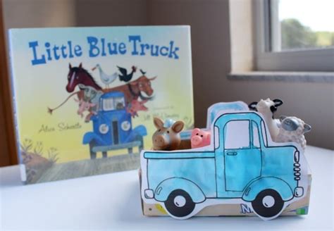 How to Make a Little Blue Truck Craft for Kids Story Play