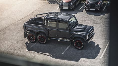 Kahn Design Land Rover Defender Flying Huntsman 6x6 Double Cab Pick Up (2018) - HD Picture 3 of ...