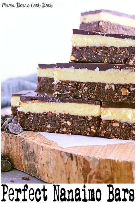 Perfect Nanaimo Bars | Family Friendly Low Carb Meals | Recipe ...