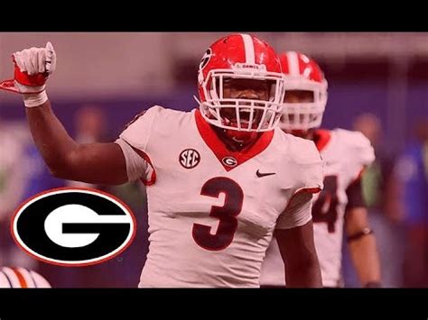 Roquan Smith ULTIMATE Georgia Highlights!! 2017-18 Season!! - YouTube