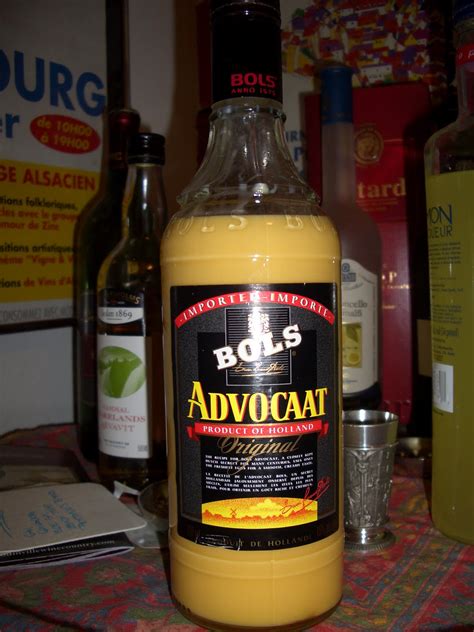 Liqueurs and Liquors in Washington: Bols Advocaat - egg liqueur that's hard to like