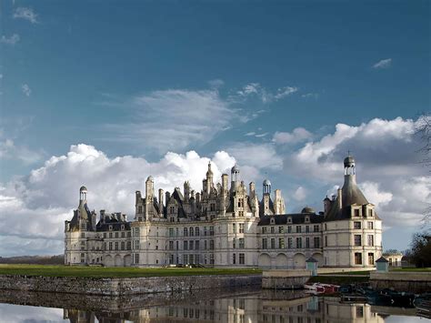 Download Chateau De Chambord Dramatic Filter Photography Wallpaper | Wallpapers.com