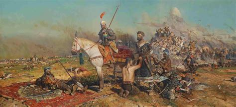 Prince Mstislav of Kiev captured by the mongols after The Battle of Kalka River in 1223 ...