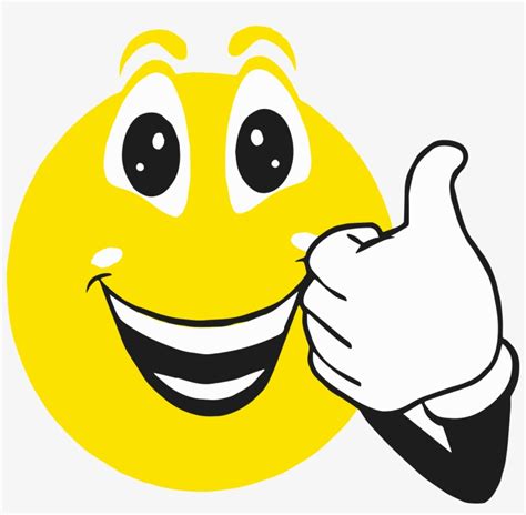 Smiley Face Clip Art Thumbs Up - Happy Smiley Face Clipart Transparent PNG - 2390x2229 - Free ...