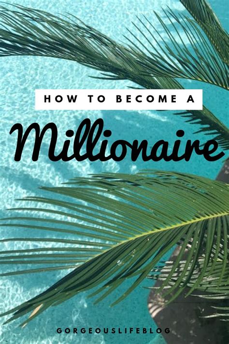 Millionaire Habits we all need to copy - Gorgeous Life Blog | Become a ...