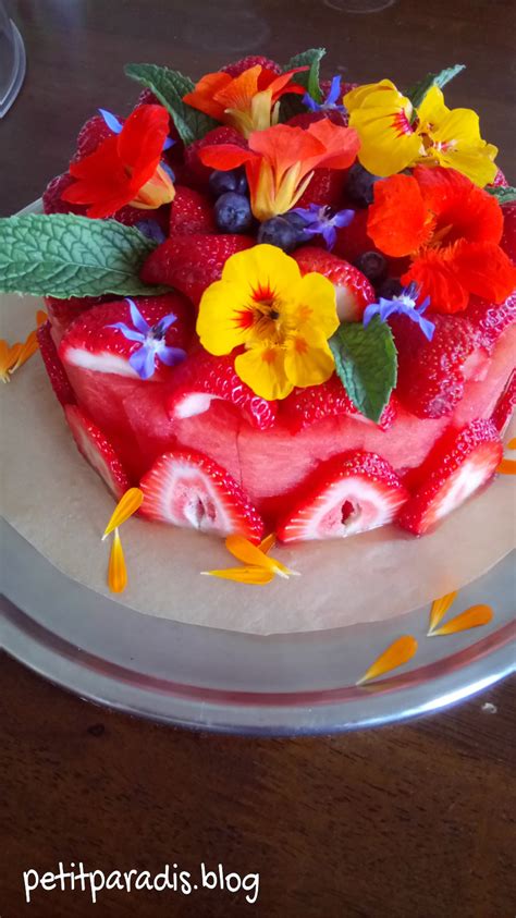 Fruit Salad Birthday Cake – Petit Paradis