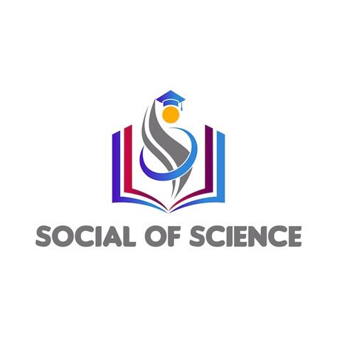 Premium Vector | Social Of Science Logo