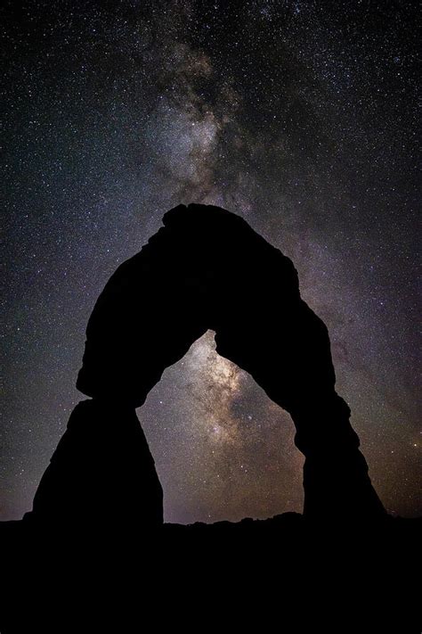 Delicate Arch Milky Way Photograph by Jesse Simmers - Fine Art America