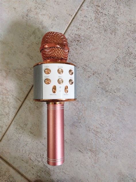 Karaoke Microphone, Hobbies & Toys, Music & Media, Musical Instruments ...