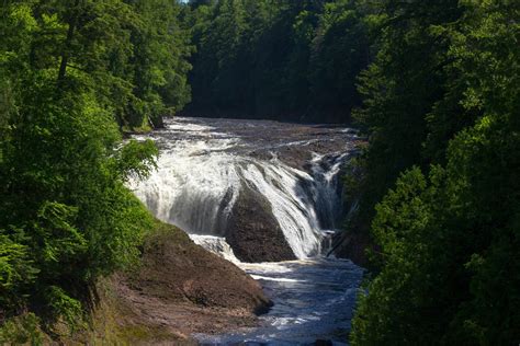 Waterfalls on the Black River Scenic Byway