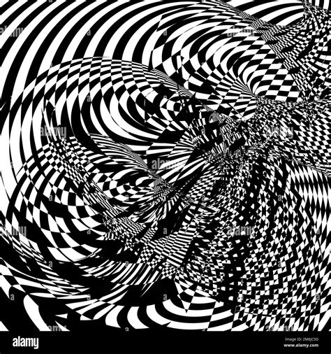 Psychedelic Art Black And White Drawings