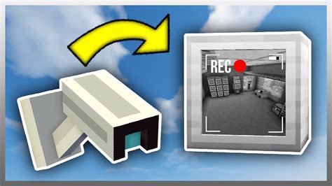 COME CREARE TELECAMERA DI SICUREZZA IN MINECRAFT SENZA MOD! - YouTube