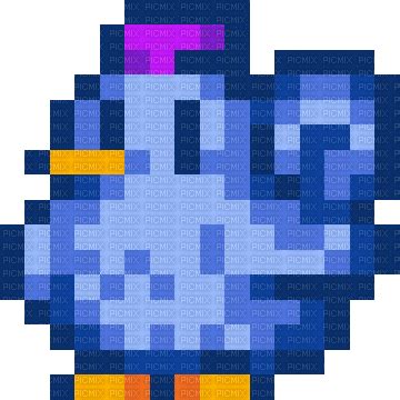 Stardew Valley Blue Chicken Walking, stardew , valley , game , easter , blue , chicken , walking ...