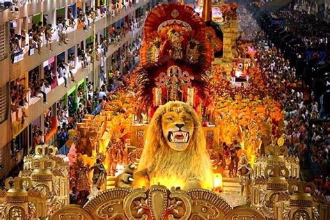 The Carnival in Rio de Janeiro is a world famous festival held before Lent every year and ...