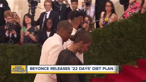 Beyonce launches 22-day diet plan - YouTube