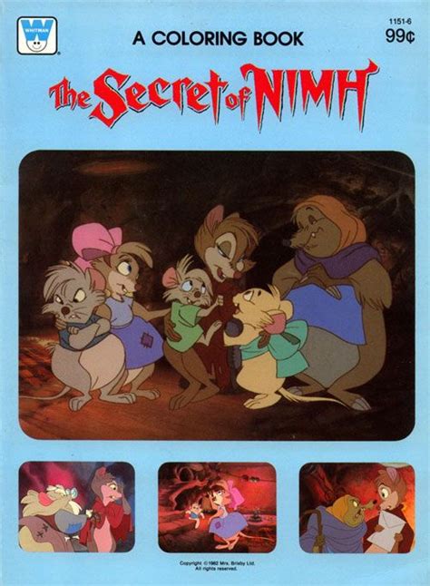 Secret of NIMH, The Coloring Book | Coloring Books at Retro Reprints - The world's largest ...