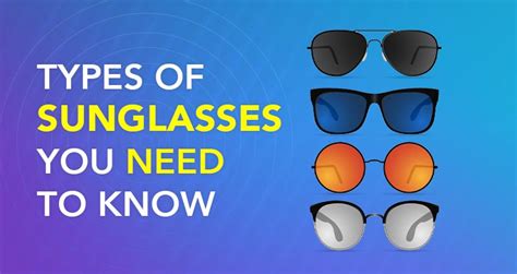 21 Types of Sunglasses - GrabOn