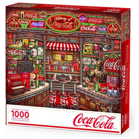 Springbok Coca-Cola History Puzzle 1000pcs - Puzzles Canada