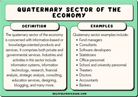 Quaternary Sector of the Economy: Definition and Examples (2024)