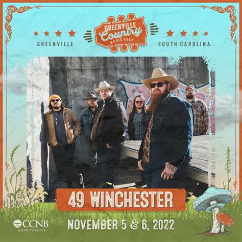 49 Winchester Simpsonville Tickets, CCNB Amphitheatre at Heritage Park Nov 05, 2022 | Bandsintown