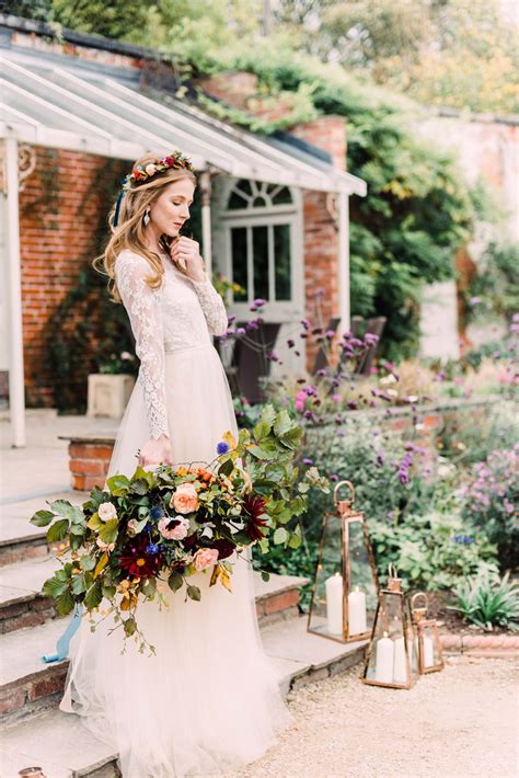 Walled Garden Autumn Wedding Romance | Love My Dress®, UK Wedding Blog ...