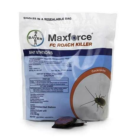 Maxforce FC Roach Killer Bait Stations - Kills German & Brown-Banded ...