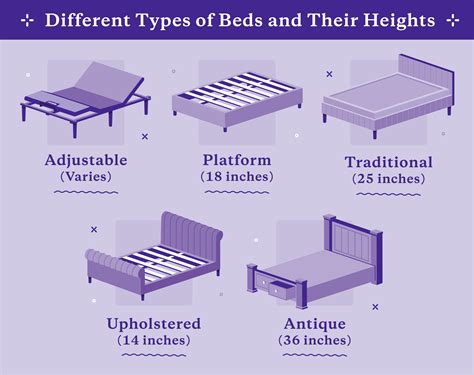 Best Bed Height - Pros, Cons + Chart - Purple