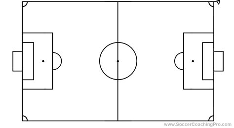 Printable Soccer Field Diagram