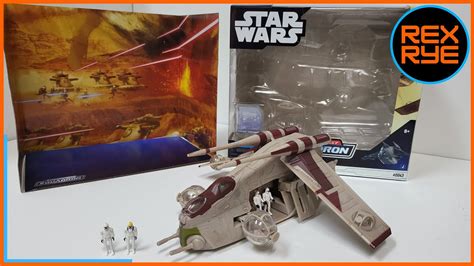 Star Wars Micro Galaxy Squadron Republic LAAT Vehicle with Figures ...