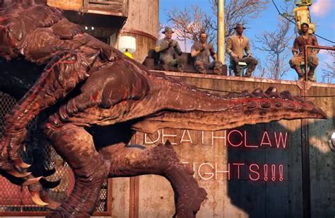 Fallout 4: First Wasteland Workshop Trailer Features Deathclaw Fights