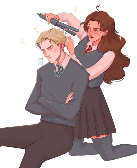 Dramione Fanart in 2021 | Draco malfoy fanart, Dramione, Harry potter draco malfoy