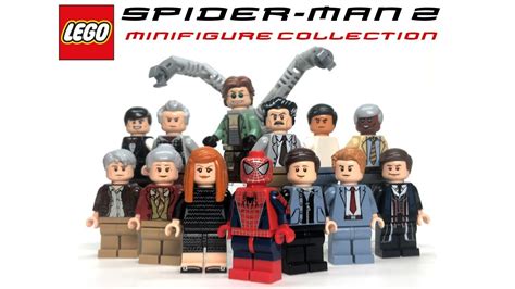 LEGO SPIDER-MAN 2 (2004 Movie) Custom Minifigure Showcase - YouTube