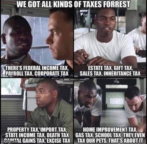 Image tagged in forrest gump,bubba gump shrimp,taxes - Imgflip