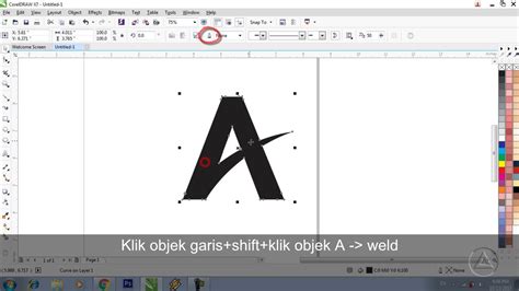 Cara Membuat Desain Logo Di Corel Draw Cara Bikin Logo Di Coreldraw