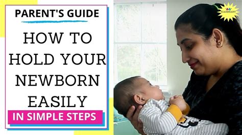 How To Hold Newborn baby | 5 Different Ways - YouTube